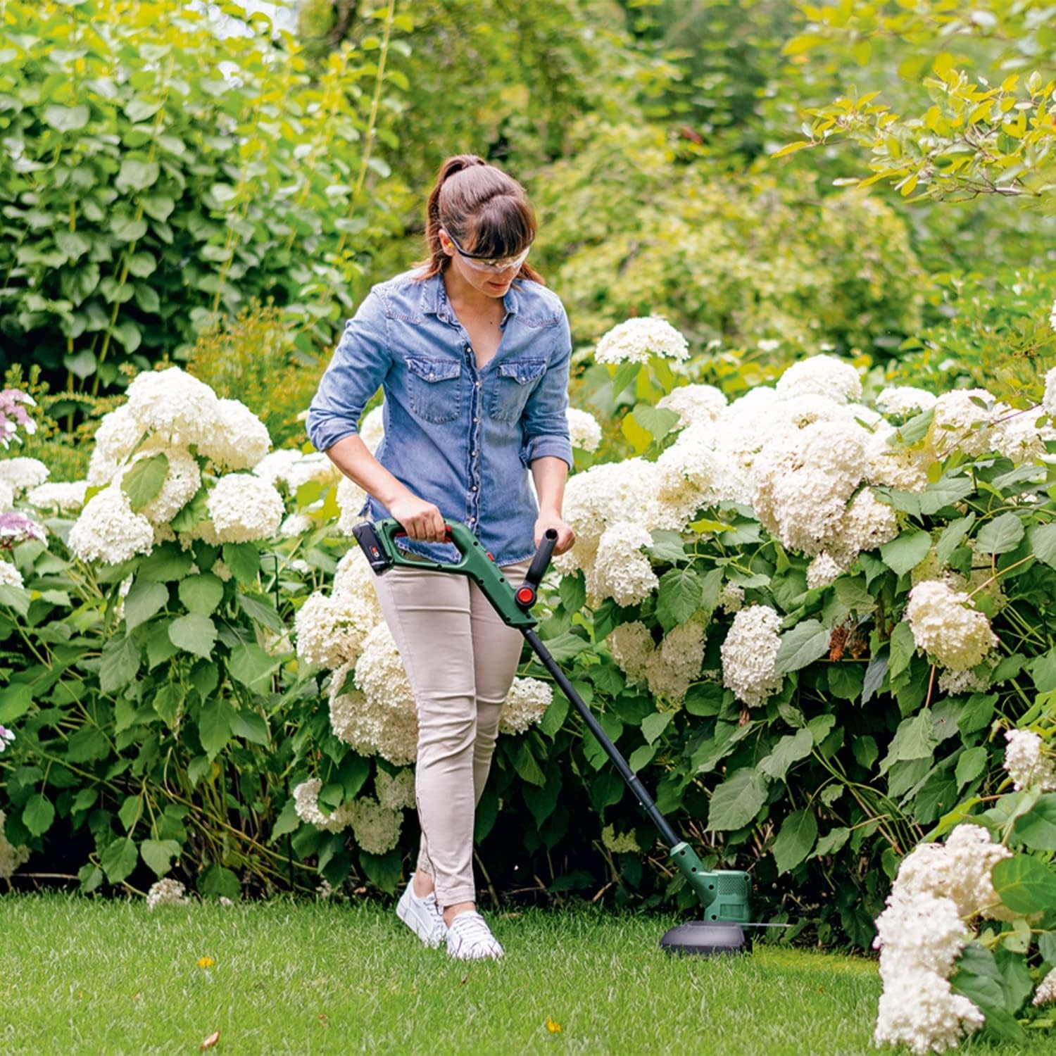 Bosch Accu Gazontrimmer EasyGrassCut 18V-26 - 26 cm - Groen - Exclusief Accu en Lader