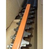 WORX WG264E.9 Accuheggenschaar, 20 V, efficiënte en nauwkeurige snit door hoogwaardig dubbel lemmet, 56 cm zwaardlengte, mespuntbescherming, compatibel met PowerShare, zonder accu en oplader