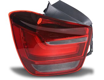 TYC LED Achterlicht Links voor BMW 1-Serie - Rood/Helder