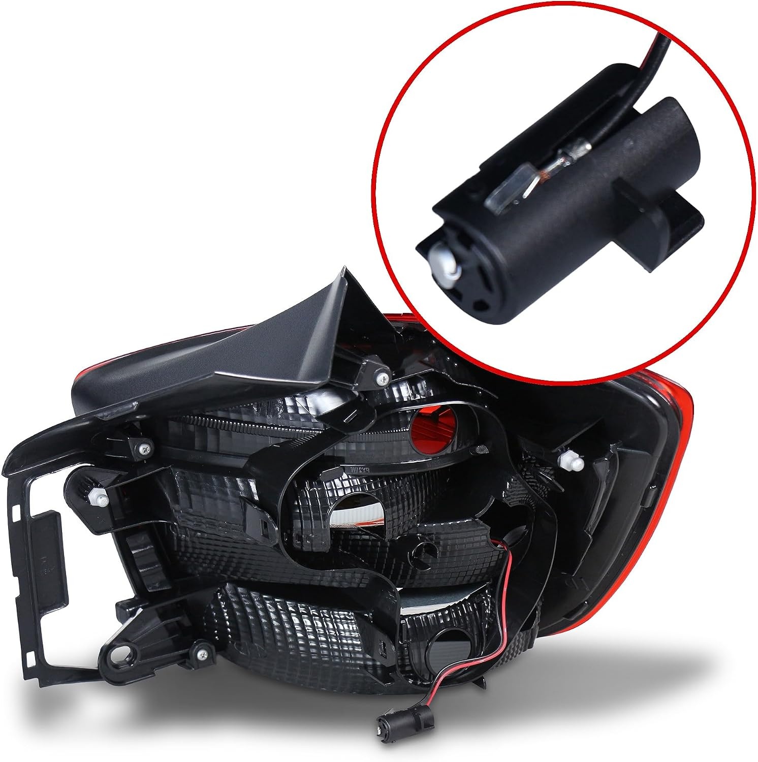 TYC LED Achterlicht Links voor BMW 1-Serie - Rood/Helder