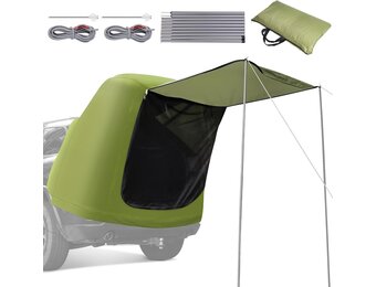 TOOSOAR Universele Achterkleptent voor Auto en SUV - Groen - 200 x 120 x 240 cm