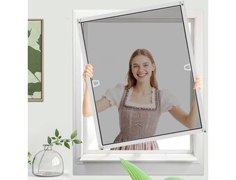 YUNLEX Hor met frame - 120 x 100 cm - Wit