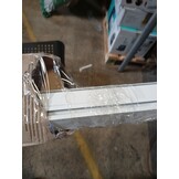 YUNLEX Hor met frame - 120 x 100 cm - Wit