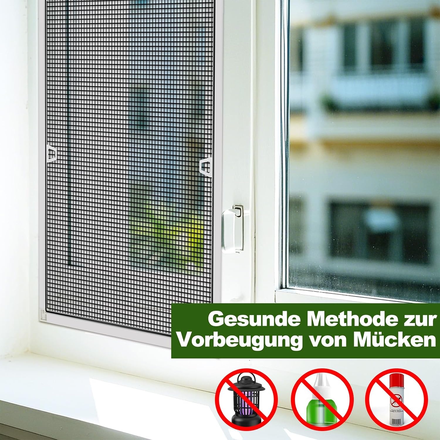 YUNLEX Hor met frame - 120 x 100 cm - Wit