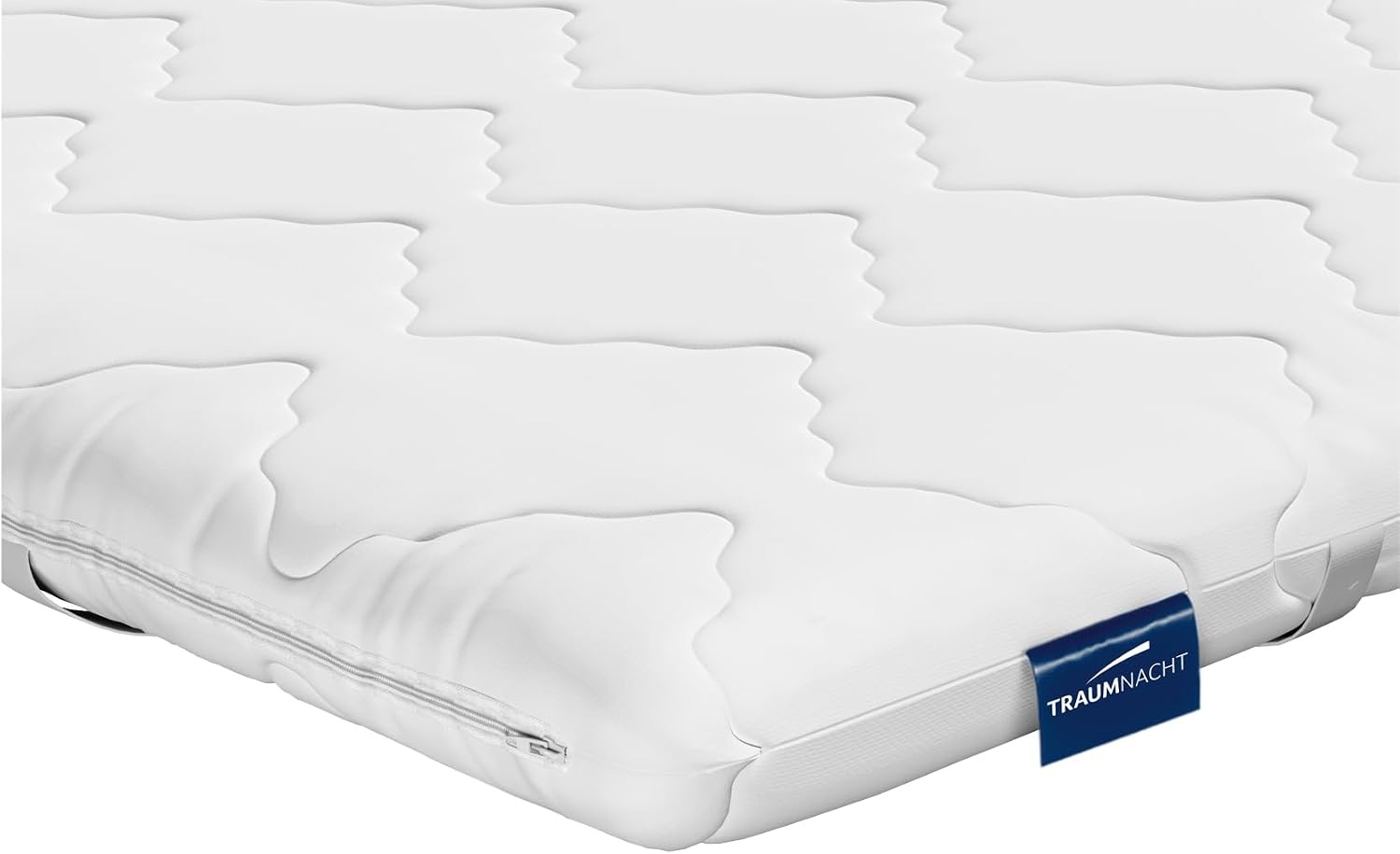 Traumnacht Comfortschuim Matrastopper - Ergonomisch & Drukverlagend - 80 x 200 cm - Wit