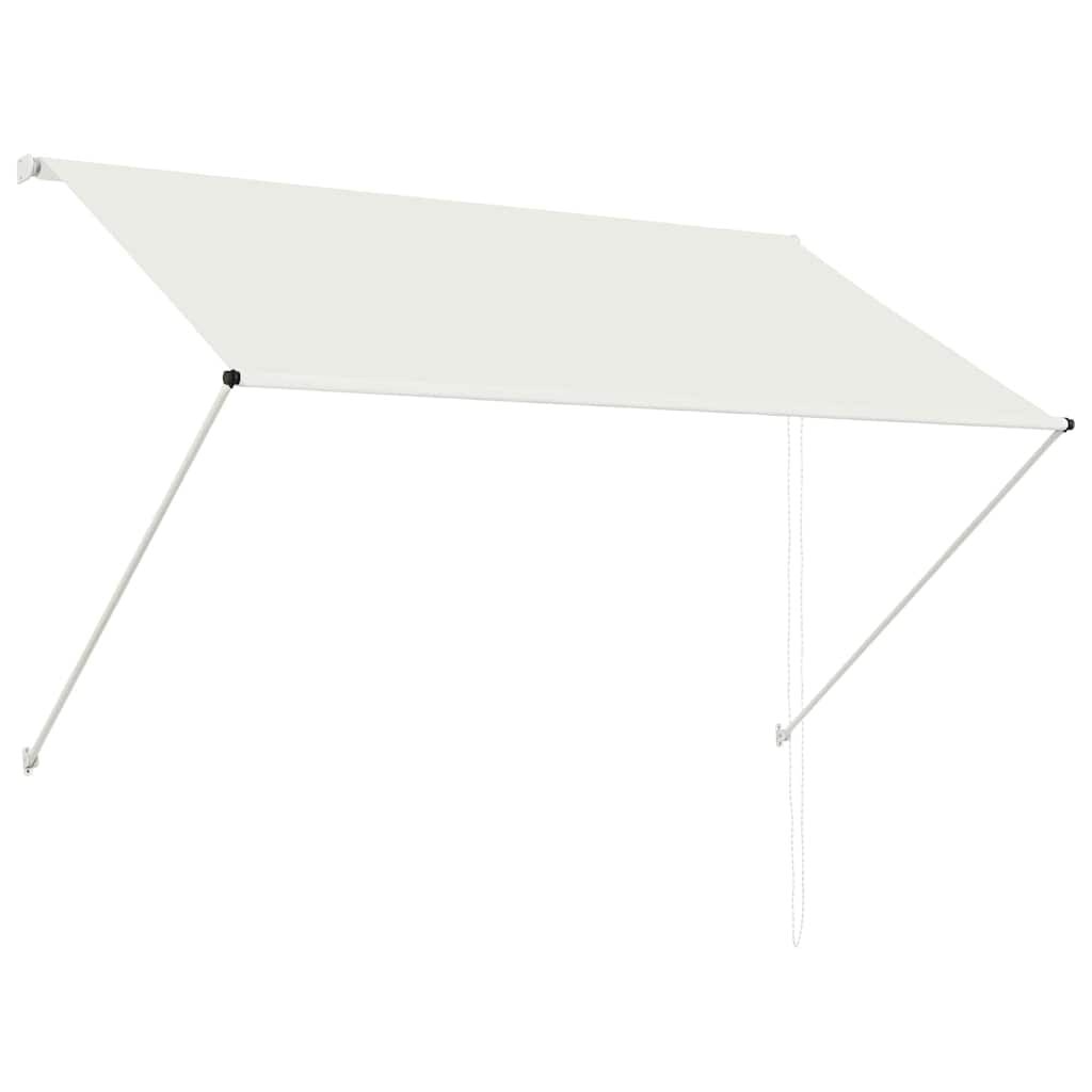 vidaXL Luifel uittrekbaar 200x150 cm crème