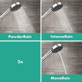 hansgrohe Pulsify Select S handdouche 105 mm - chroom - waterbesparend