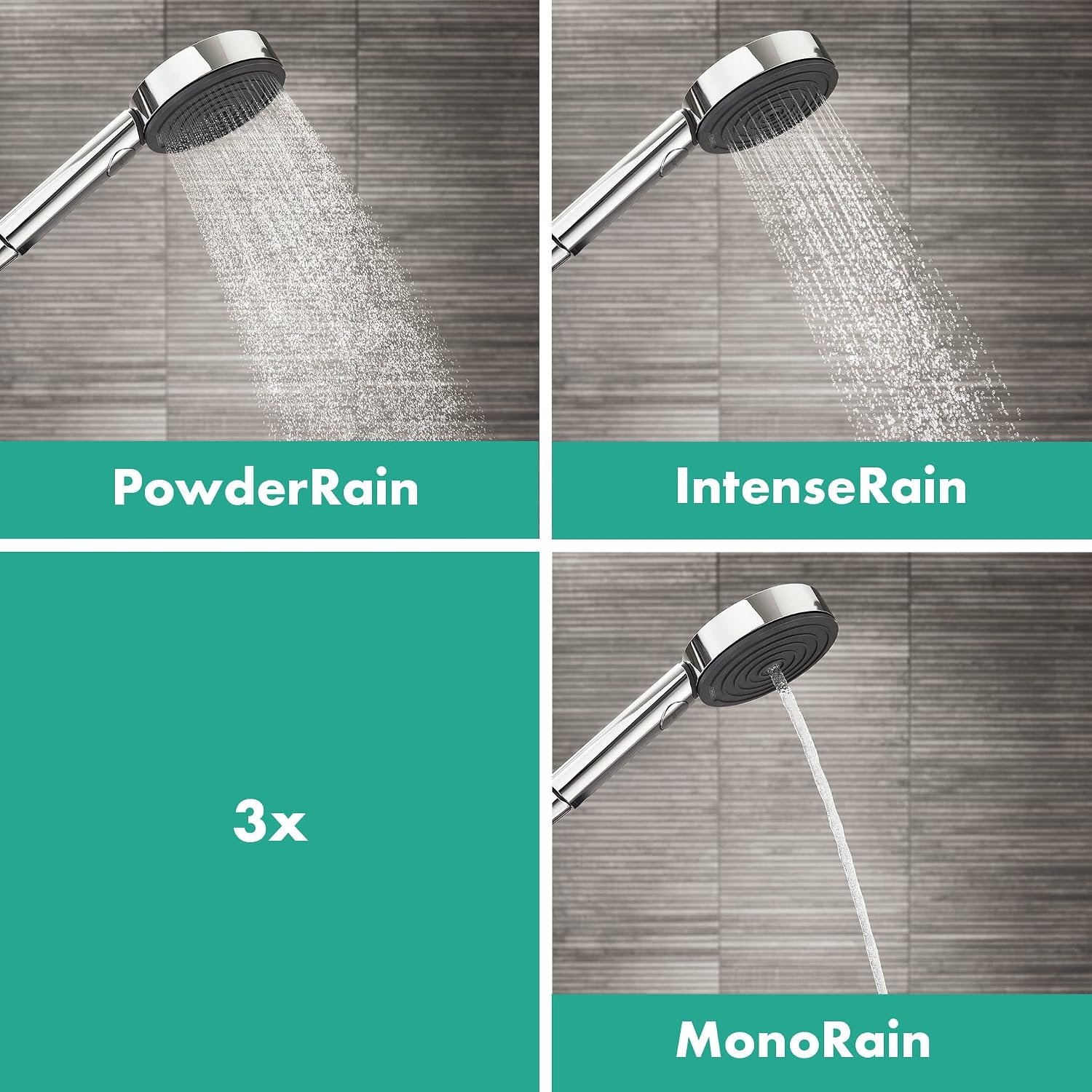 hansgrohe Pulsify Select S handdouche 105 mm - chroom - waterbesparend