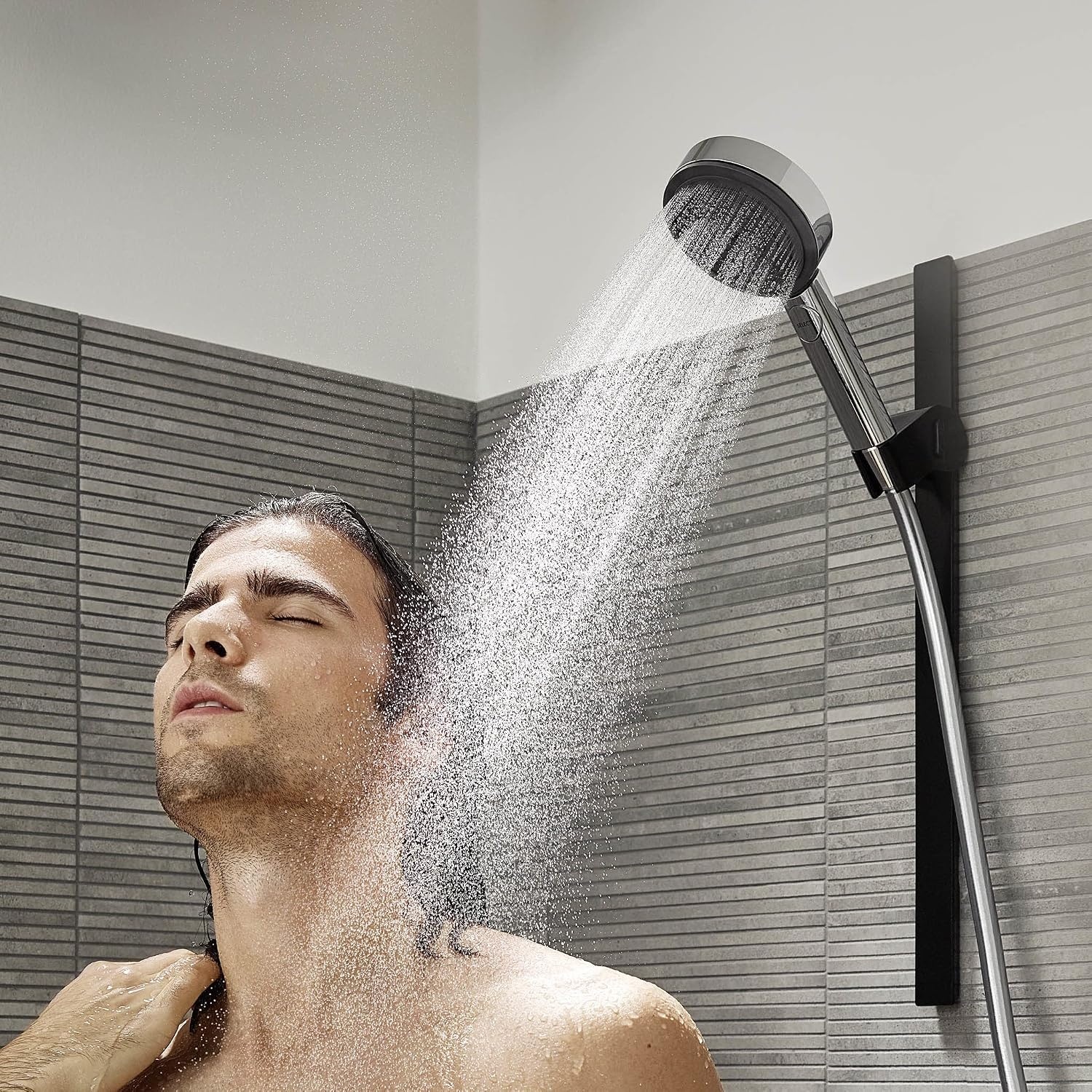 hansgrohe Pulsify Select S handdouche 105 mm - chroom - waterbesparend