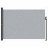 vidaXL Uittrekbaar Zijscherm 120 x 300 cm 100% polyester ijzer staal
