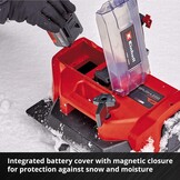 Einhell GE-ST 36/40 Li E-Solo Accu Sneeuwschuiver 40 cm Rood/Zwart