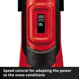 Einhell GE-ST 36/40 Li E-Solo Accu Sneeuwschuiver 40 cm Rood/Zwart