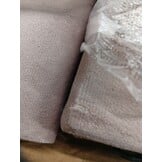 vidaXL Bedframe fluweel roze 90x200 cm