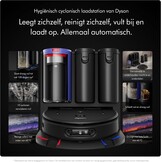 DYSON Robot Spot + Scrub Ai Robotstofzuiger Zwart/blauw