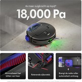 DYSON Robot Spot + Scrub Ai Robotstofzuiger Zwart/blauw
