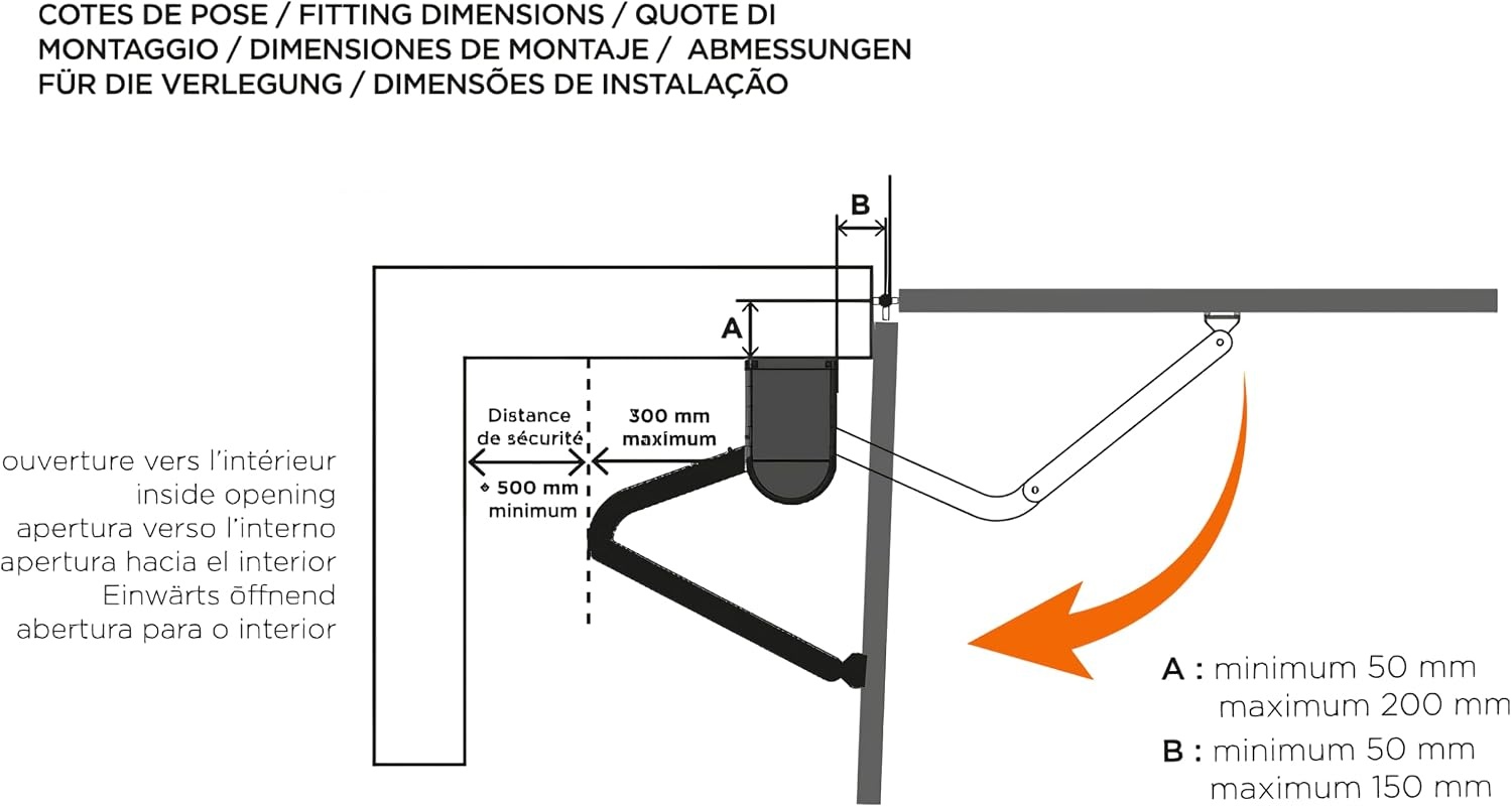 SCS Sentinel, MBA0116, 24V draaipoortaandrijving 5M/400kgs, 2 afstandsbedieningen 2 kanalen, compatibel met hout, aluminium, ijzer, versterkt PVC, SimplyOpen 2