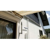 Schellenberg Premium Draadloze Zonneschermmotor - Voor zonneschermen tot 12 m² - Grijs