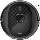 Cecotec Conga 9990 AI Spin Revolution Ultra Power Home robotstofzuiger, 10.000 Pa, lasernavigatie, automatische lediging, kunstmatige intelligentie, omzeilt objecten, app-bediening, 240 minuten
