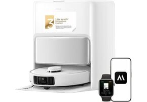 Mova P50Pro Ultra Robotstofzuiger met Flexibele Dweil