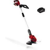 Einhell Accu Grasstrimmer GE-CT 18 Li - 18V - 24 cm - Inclusief 2.0 Ah Accu en Lader - Rood