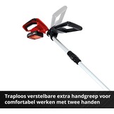 Einhell Accu Grasstrimmer GE-CT 18 Li - 18V - 24 cm - Inclusief 2.0 Ah Accu en Lader - Rood