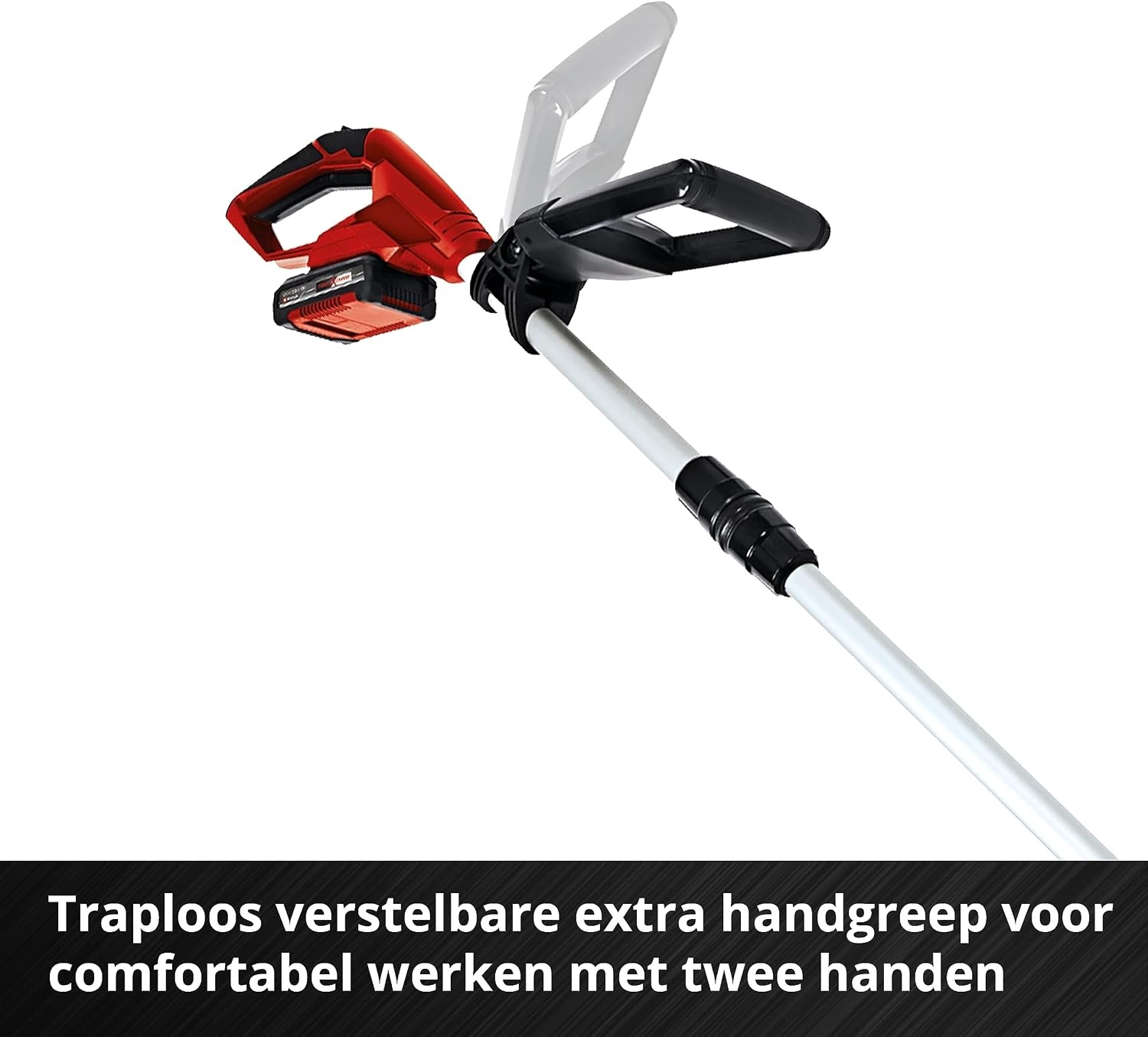 Einhell Accu Grasstrimmer GE-CT 18 Li - 18V - 24 cm - Inclusief 2.0 Ah Accu en Lader - Rood