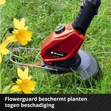 Einhell Accu Grasstrimmer GE-CT 18 Li - 18V - 24 cm - Inclusief 2.0 Ah Accu en Lader - Rood