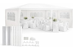 Partytent 3x6m Wit (70 pers.) - 49% Korting