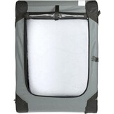 Amazon Basics Draagbare Hondenbench - Opvouwbaar - Maat L (91 x 61 x 61 cm) - Grijs