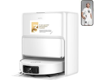 MOVA Z60 Ultra Roller Robotstofzuiger en Dweil – Wit