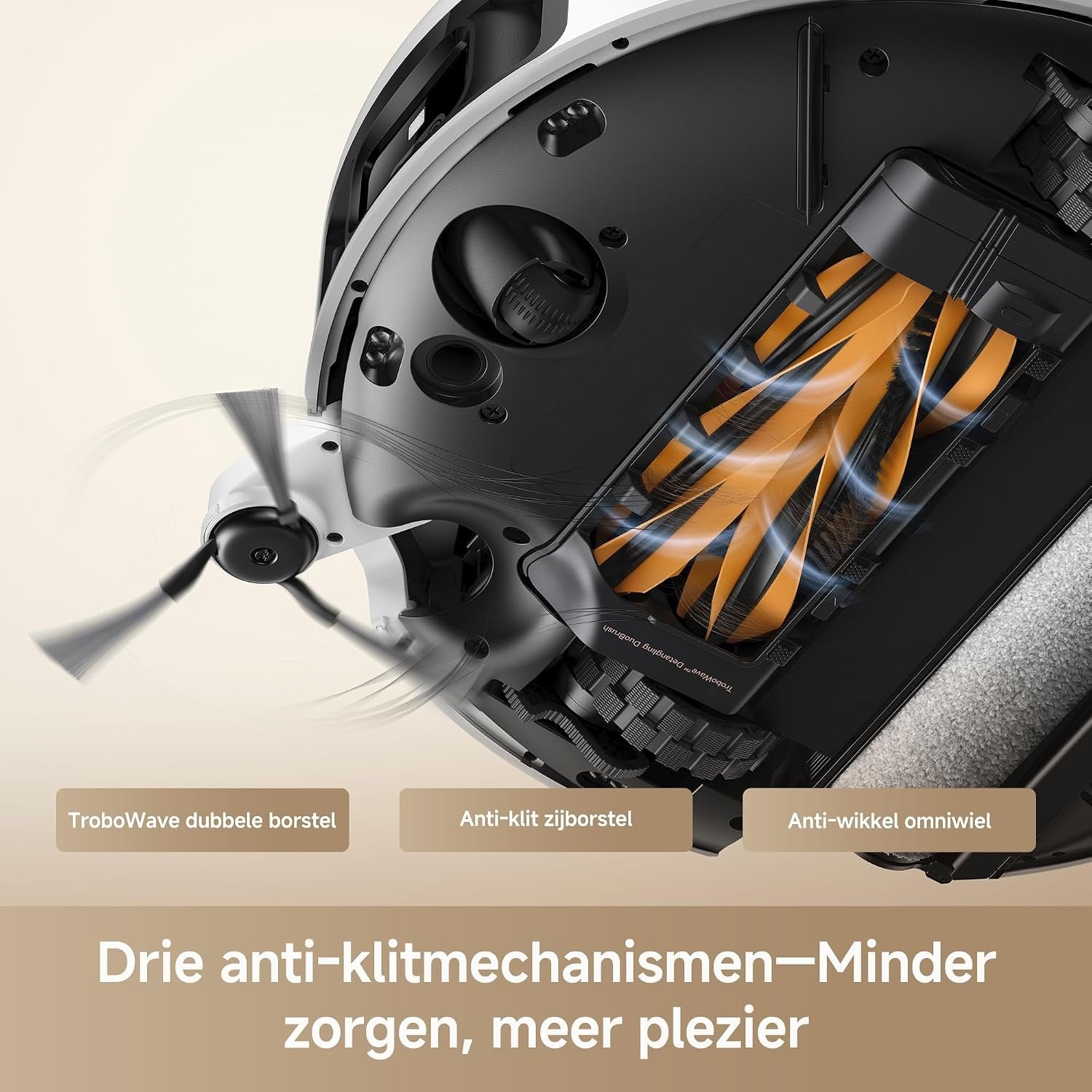MOVA Z60 Ultra Roller Robotstofzuiger en Dweil – Wit