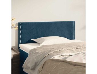 Donkerblauw Hoofdbord 100x5x78/88 cm - 73% Korting!