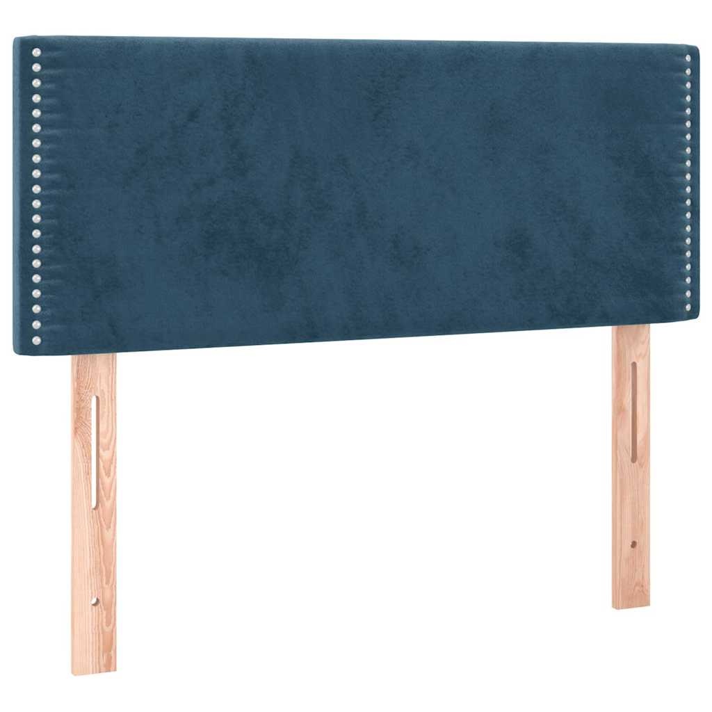 Donkerblauw Hoofdbord 100x5x78/88 cm - 73% Korting!
