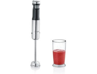 GRAEF. Draadloze accu-staafmixer HB82 | anti-spatfunctie | lithium-ion batterij | BPA-vrij - Maat 25 cm (H) x 5 cm (W) x 5 cm (D)