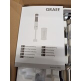 GRAEF. Draadloze accu-staafmixer HB82 | anti-spatfunctie | lithium-ion batterij | BPA-vrij - Maat 25 cm (H) x 5 cm (W) x 5 cm (D)
