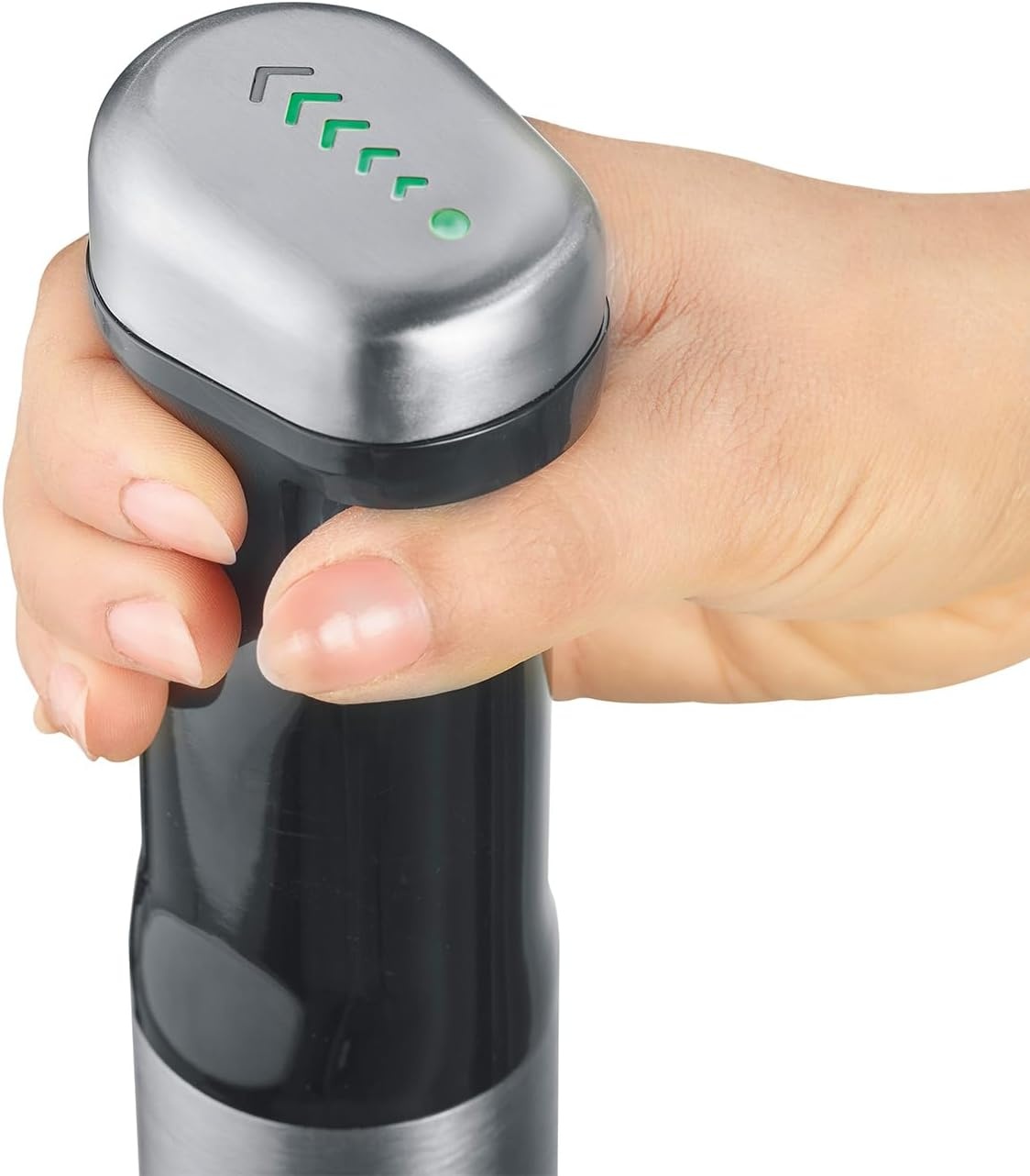 GRAEF. Draadloze accu-staafmixer HB82 | anti-spatfunctie | lithium-ion batterij | BPA-vrij - Maat 25 cm (H) x 5 cm (W) x 5 cm (D)