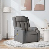 Verstelbare Massagestoel Donkergrijs - 25% Korting