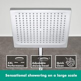 Hansgrohe Crometta E 240 Douchesysteem met Thermostaat - 240 mm - Chroom