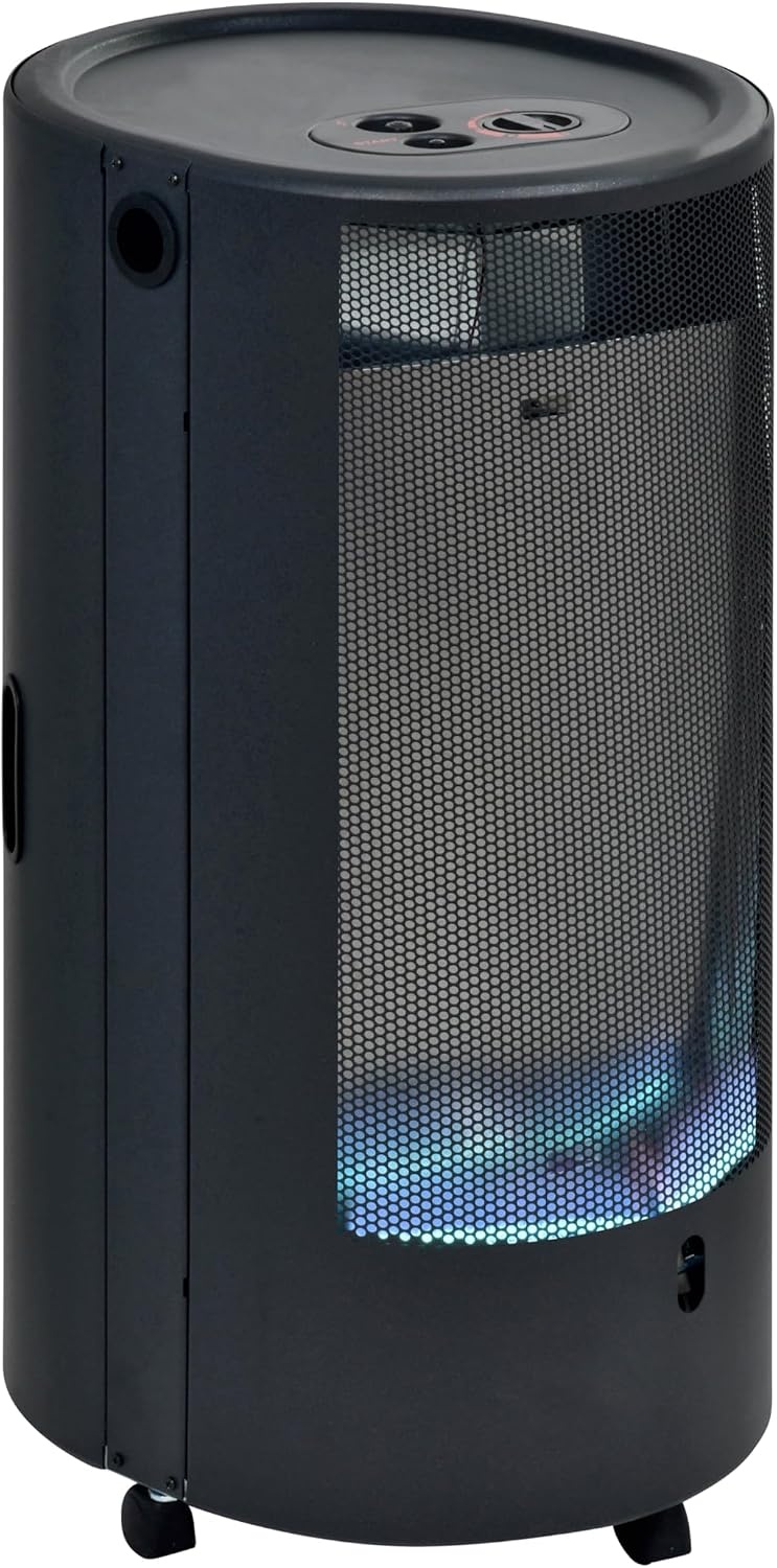 FIREFIX GH8522S CHIC 4200 ECO Gas-Heizofen - Zwarte Gaskachel met Thermostaat