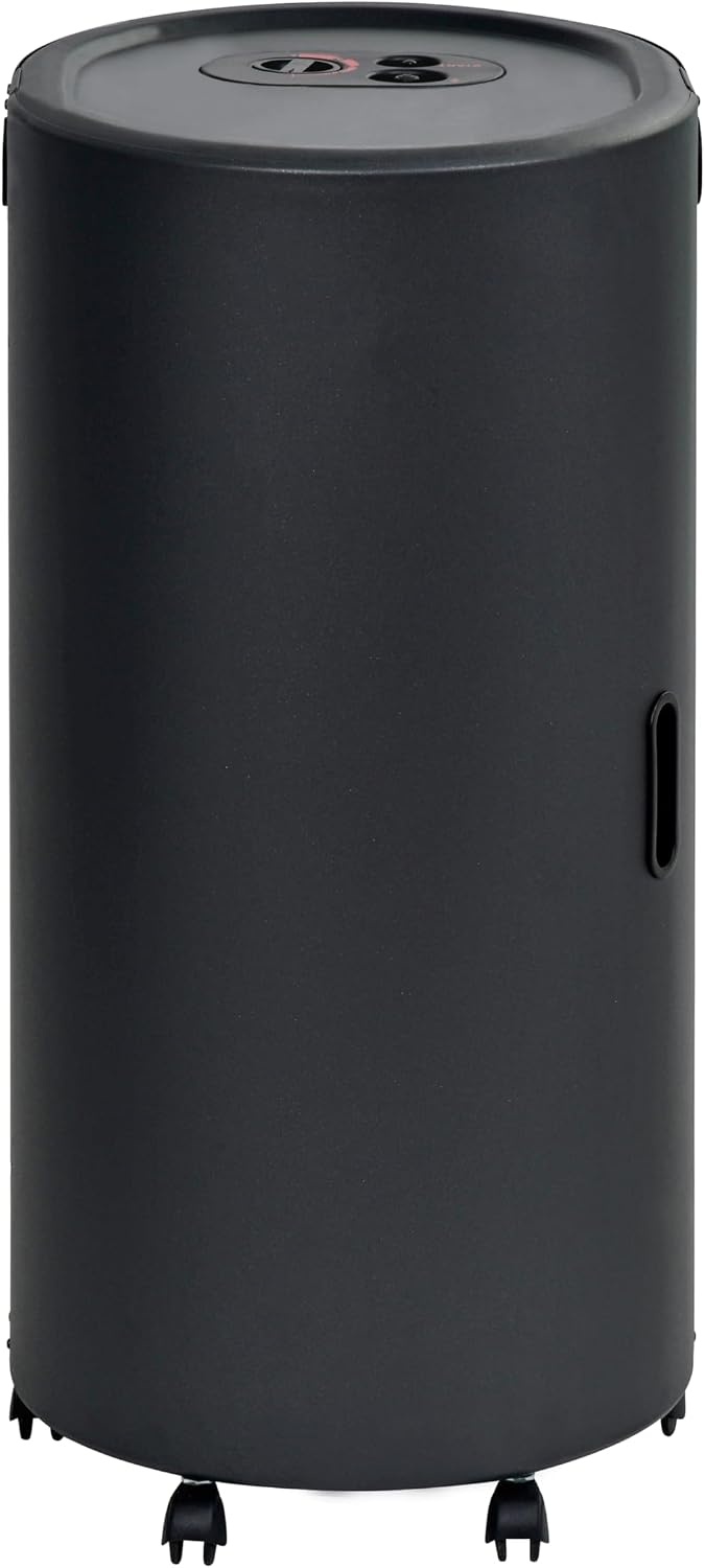 FIREFIX GH8522S CHIC 4200 ECO Gas-Heizofen - Zwarte Gaskachel met Thermostaat