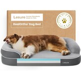 LE SURE RealOrtho™ traagschuim hondenbed groot - orthopedische hondenbank
