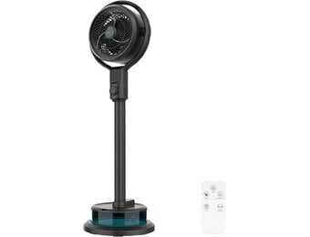 Cecotec EnergySilence 390 Freshessence Ace staande ventilator, 50 W, inhoud 1,65 l, afstandsbediening, 8 snelheden, automatische oscillatie, led-display en timer