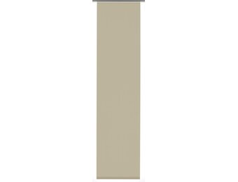 Gardinia Paneelgordijn, stof, taupe, 60 x 245 cm