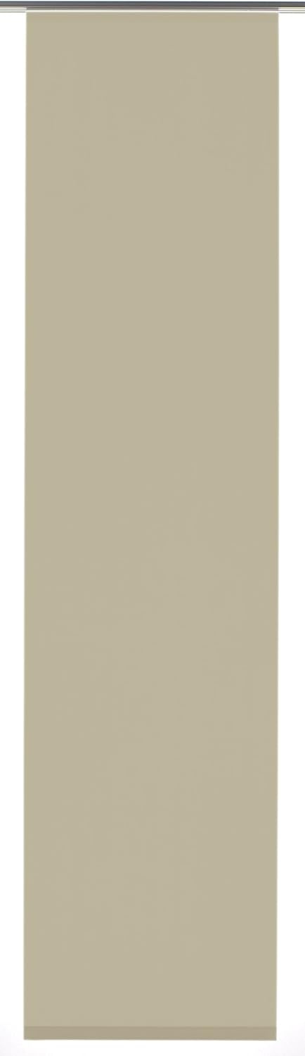 Gardinia Paneelgordijn, stof, taupe, 60 x 245 cm