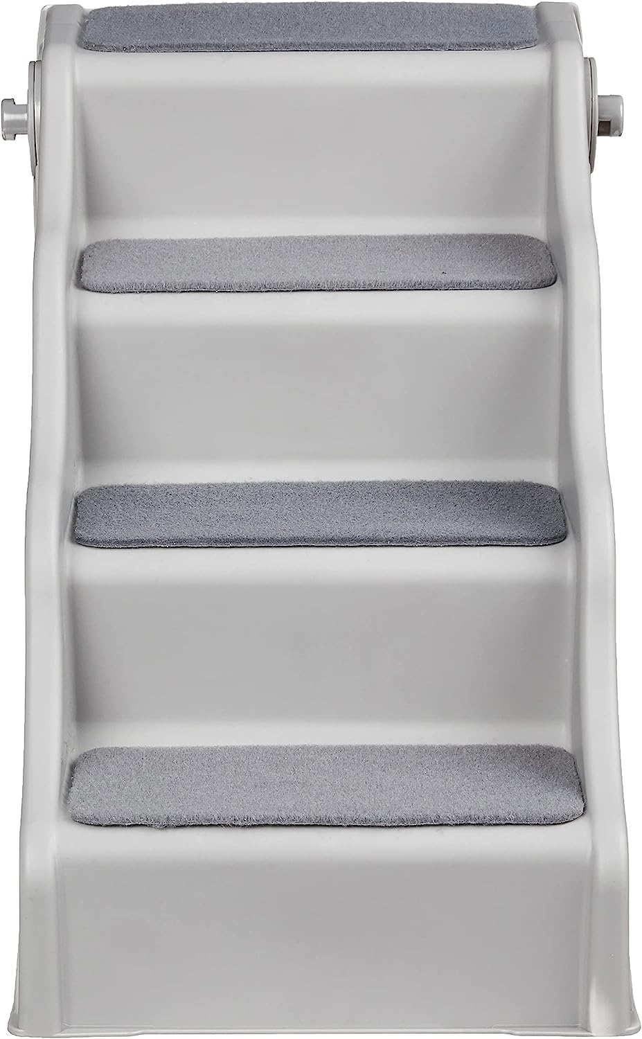 Amazon Basics Opvouwbare Huisdierentrap 3-Treden - 60,7 x 40,9 x 50,2 cm - Grijs