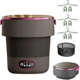 Mini Wasmachine 15L Draagbare Mini-Wasmachine Reiswasmachine