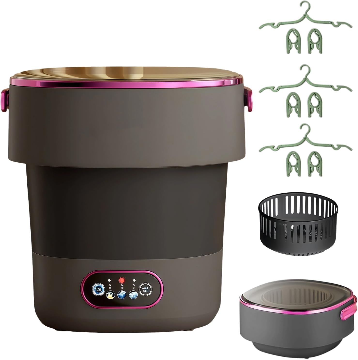 Mini Wasmachine 15L Draagbare Mini-Wasmachine Reiswasmachine