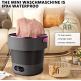 Mini Wasmachine 15L Draagbare Mini-Wasmachine Reiswasmachine