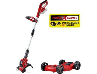 Einhell Accu-Grastrimmer GE-CT 18/28 Li TC-Solo - Rood/Zwart - Maaibreedte 28 cm