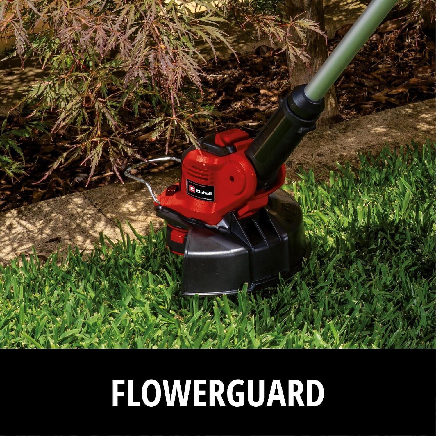 Einhell Accu-Grastrimmer GE-CT 18/28 Li TC-Solo - Rood/Zwart - Maaibreedte 28 cm